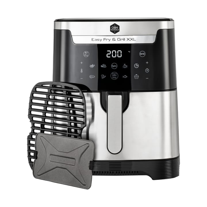 Easy Fry & Grill XXL 2-in-1 Airfryer - Edelstahl - OBH Nordica