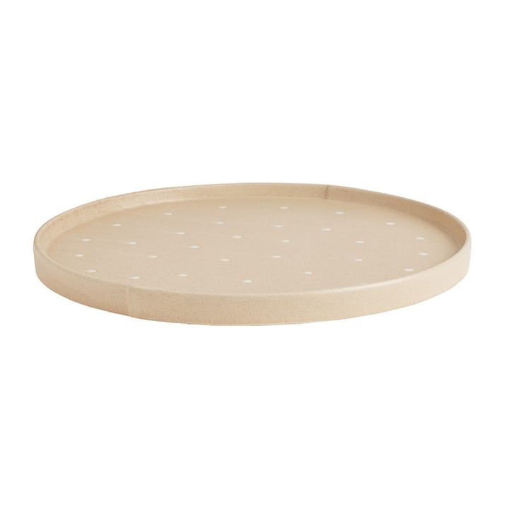 Aki Tablett Ø36,5cm, Beige OYOY