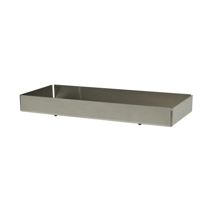 Bakku Tablett Small 10x23,5 cm - Steel - OYOY