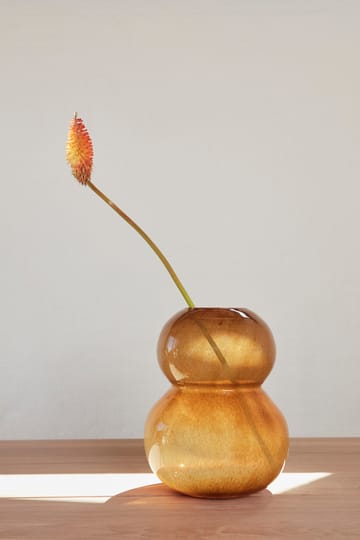 Lasi Vase 30cm - Amber - OYOY