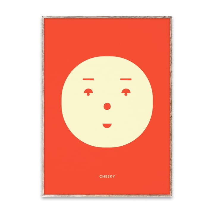 Cheeky Feeling Poster, 50 x 70cm Paper Collective