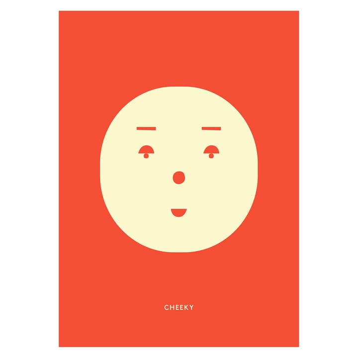 Cheeky Feeling Poster, 50 x 70cm Paper Collective