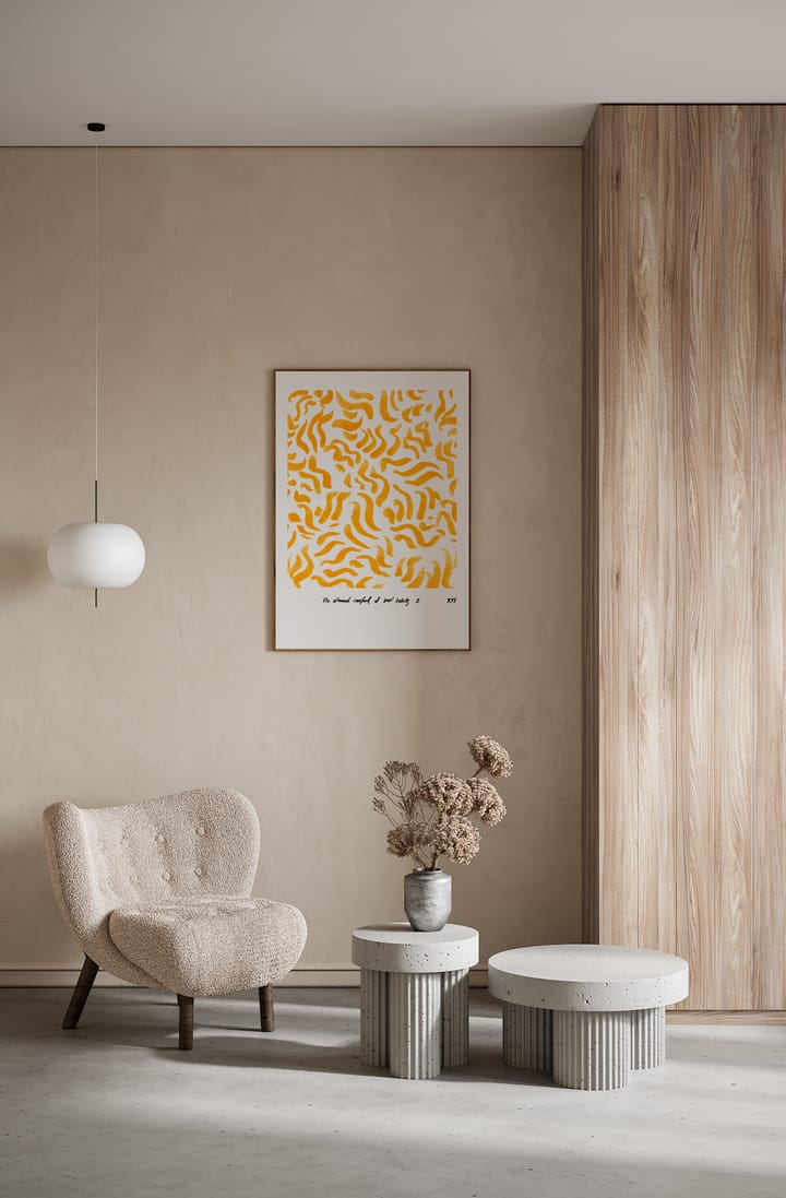 Comfort - Yellow Poster, 50 x 70cm Paper Collective