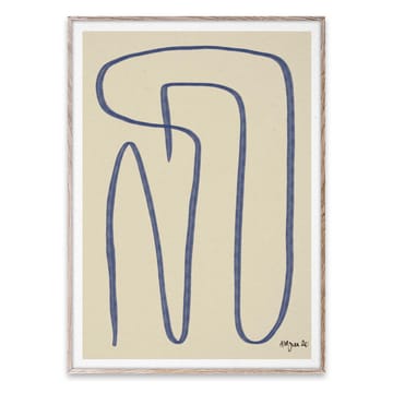 Different Ways Poster blau - 50 x 70cm - Paper Collective