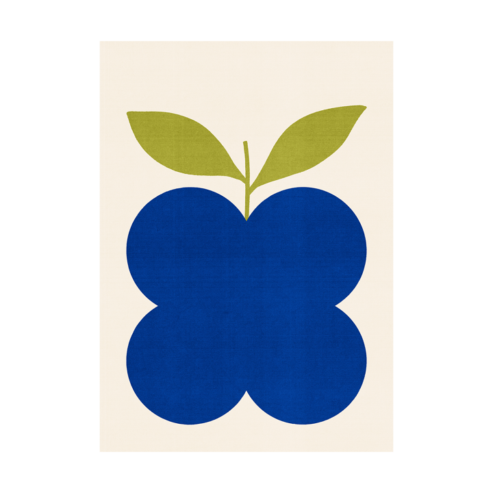 Indigo Fruit Poster, 70 x 100cm Paper Collective