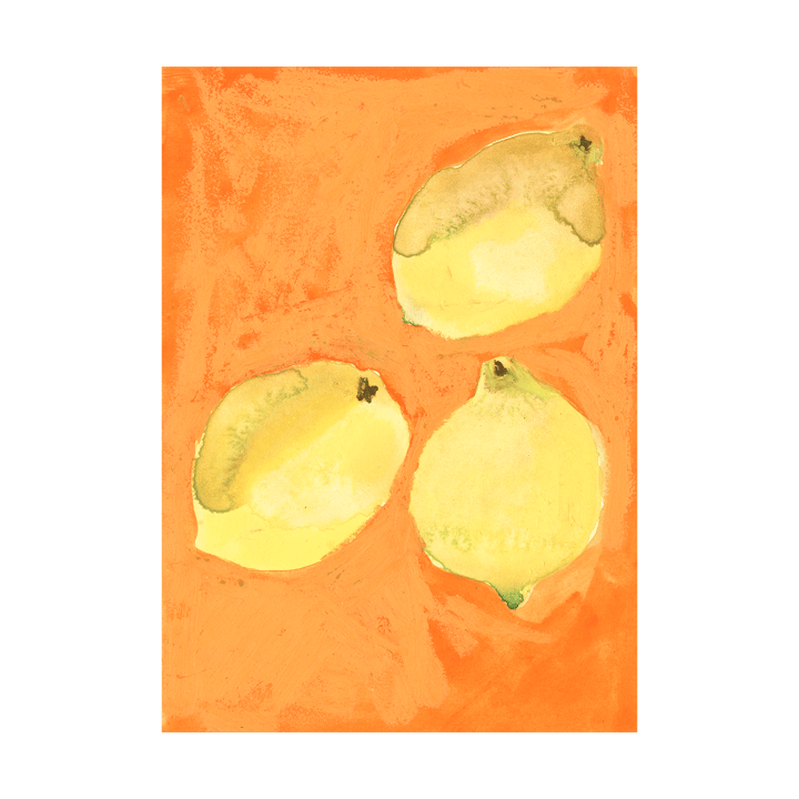 Lemons Poster, 50 x 70cm Paper Collective