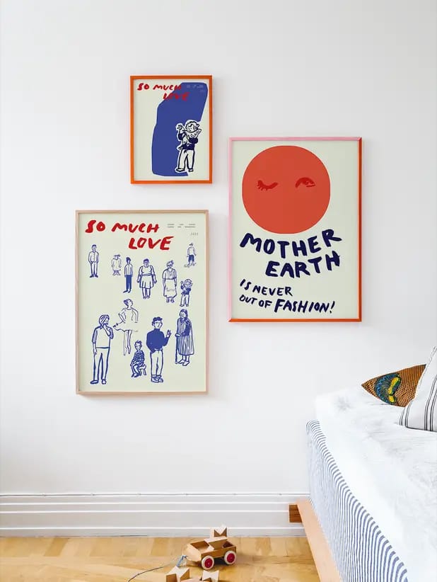 Mother Earth Poster, 30 x 40cm Paper Collective