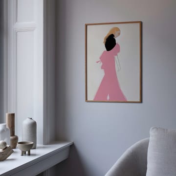 Pink Dress Poster - 30 x 40cm - Paper Collective