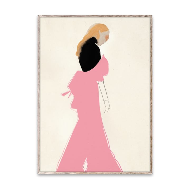 Pink Dress Poster, 50 x 70cm Paper Collective