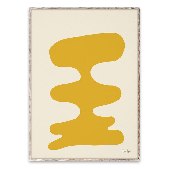 Soft Yellow Poster, 50 x 70cm Paper Collective