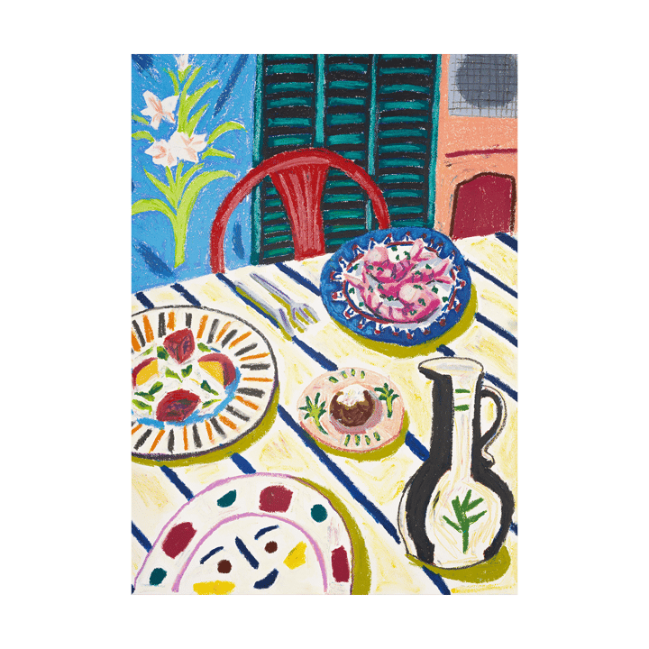 Tapas Dinner Poster, 30 x 40cm Paper Collective