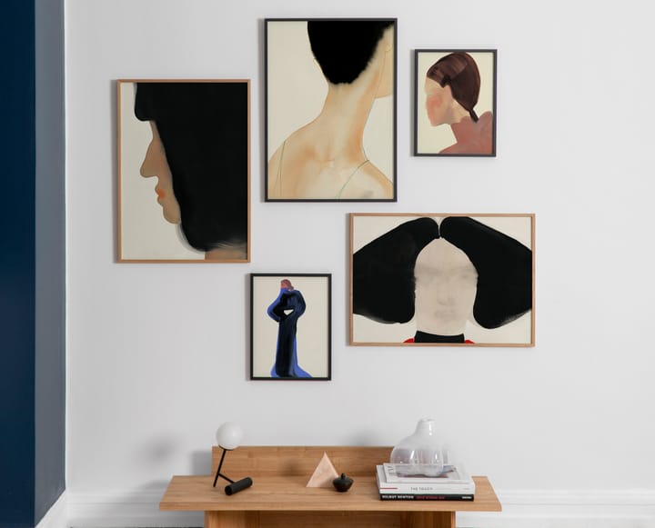 The Black Hair Poster, 50 x 70cm Paper Collective