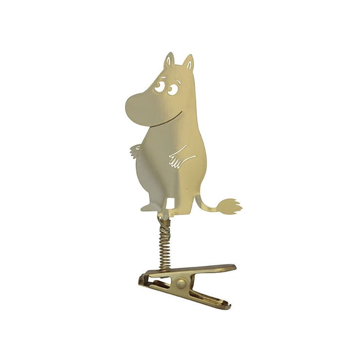 Mumin Klammer gold, Mumin Pluto Design