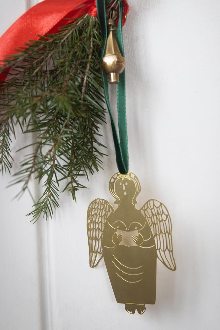 Stig L Gingerbread Angel Weihnachtsbaumanhänger, Gold Pluto Design