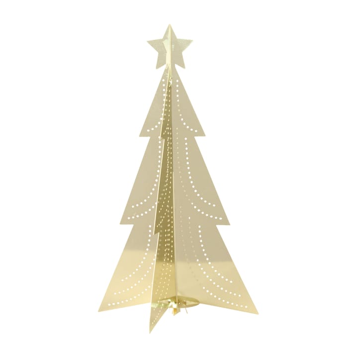 Tisch-Weihnachtsbaum klein 12 cm, Gold Pluto Design