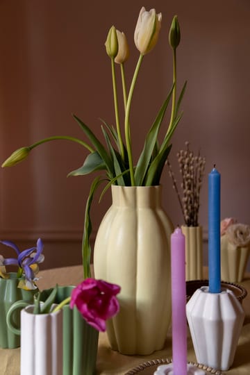 Birgit Vase 35cm - Pale Yellow - PotteryJo