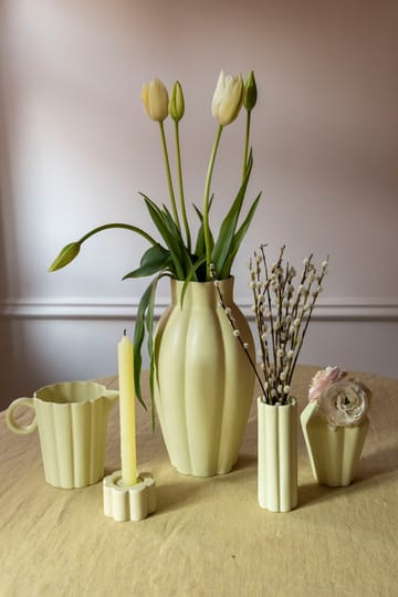 Birgit Vase 35cm - Pale Yellow - PotteryJo