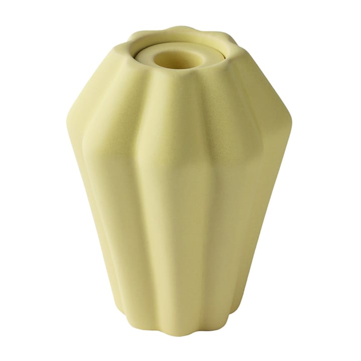 Birgit Vase/Windlicht 14cm - Pale Yellow - PotteryJo