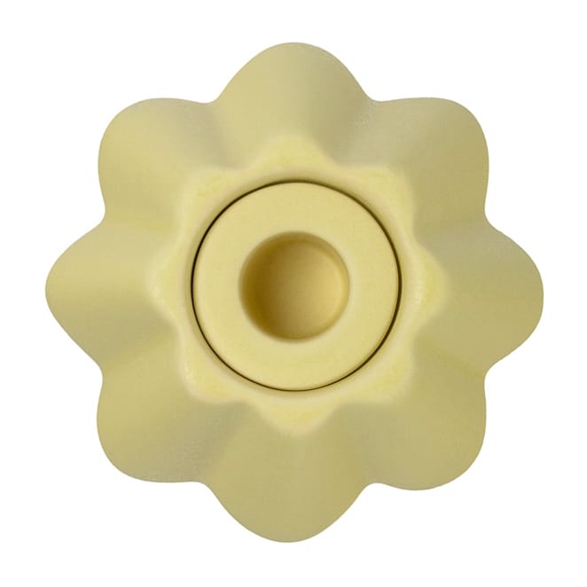 Birgit Vase/Windlicht 14cm, Pale Yellow PotteryJo