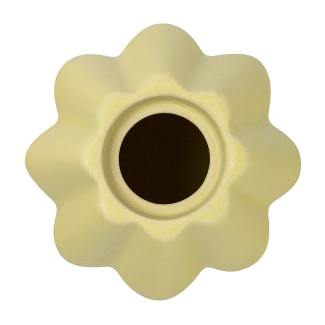 Birgit Vase/Windlicht 14cm, Pale Yellow PotteryJo