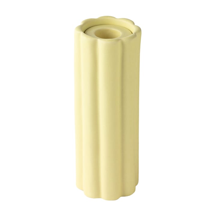 Birgit Vase/Windlicht 17cm, Pale Yellow PotteryJo