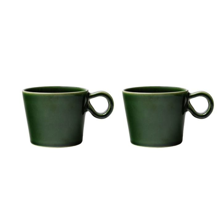 Daria Tasse mit Henkel 2er Pack - Moss - PotteryJo