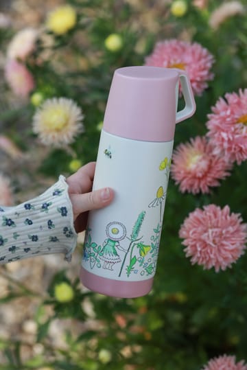 Elsa Beskow Blomsterfesten Thermos 35 cl - Weiß - Rätt Start