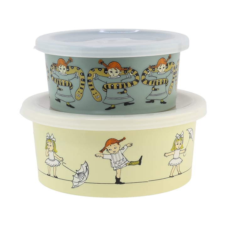 Pippi Circus Snackbox 2er-Pack - Multi - Rätt Start