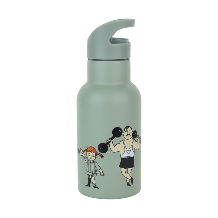 Pippi Circus Wasserflasche 34 cl - Grün - Rätt Start