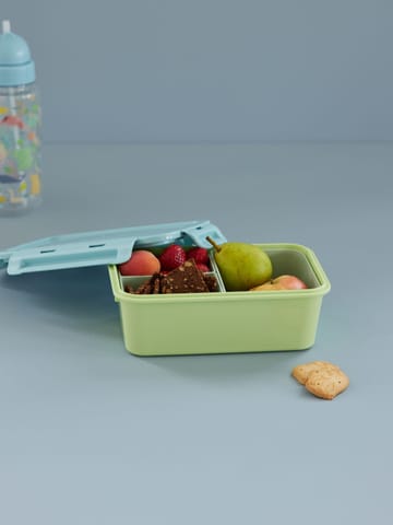 Rice Lunchbox mit 3 Fächern - Soft green - RICE