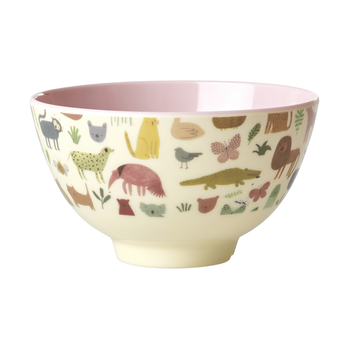 Rice Melaminschale small - Sweet Jungle Print-Soft Pink - RICE