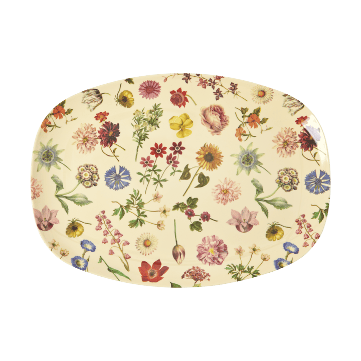 Rice Melaminteller 22 x 30cm, Floras Dream RICE