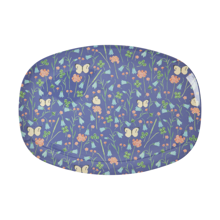 Rice Melaminteller 22 x 30cm - Navy Blue - RICE