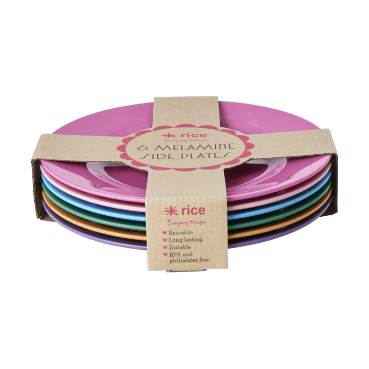 Rice Teller Melamin 20cm 6er Pack, Soft Pink RICE