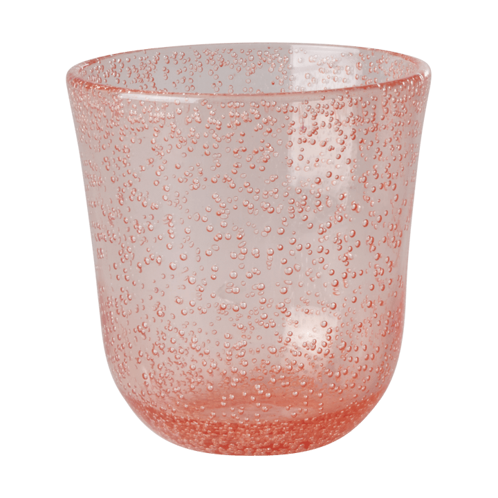 Rice Tumblerglas Bubble Design Akryl, 41 cl, Peach RICE