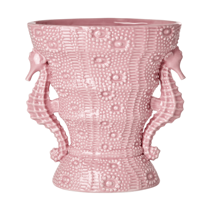 Rice Vase seahorse large 25 cm, Pink RICE