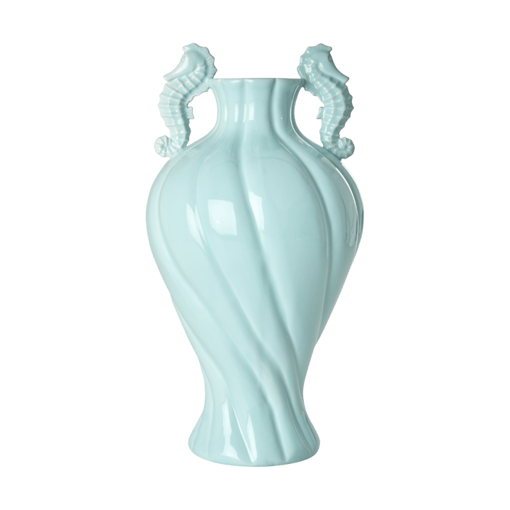 Rice Vase seahorse large 41,3 cm, Mint RICE