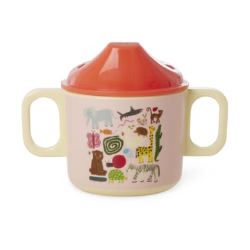 Rice Wildlife Kindertasse mit zwei Griffen 25 cl - Pink - RICE