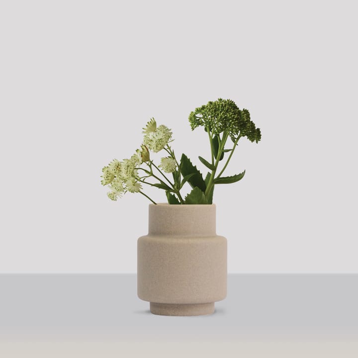 Hurricane Vase Ø 12, Light Stone Ro Collection