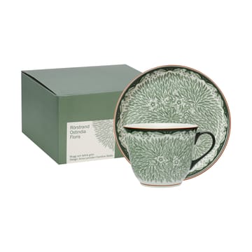 Ostindia Floris Tasse 40cl & Teller Ø20cm - Grün
 - Rörstrand