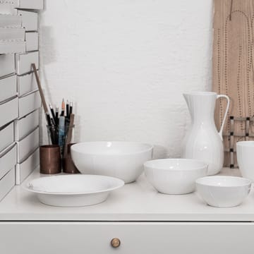 Pli Blanc tiefer Teller 23cm - Weiß - Rörstrand