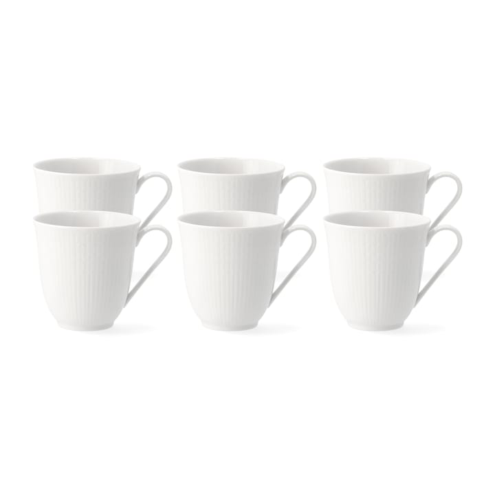 Swedish Grace kleine Tasse 6er Pack Weiß 30cl - undefined - Rörstrand