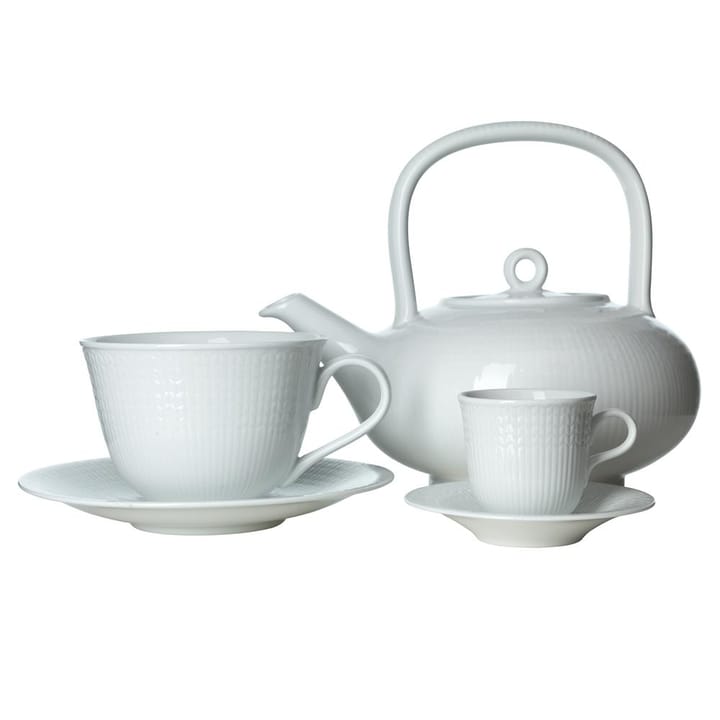 Swedish Grace untertasse Ø18cm, Weiß Rörstrand