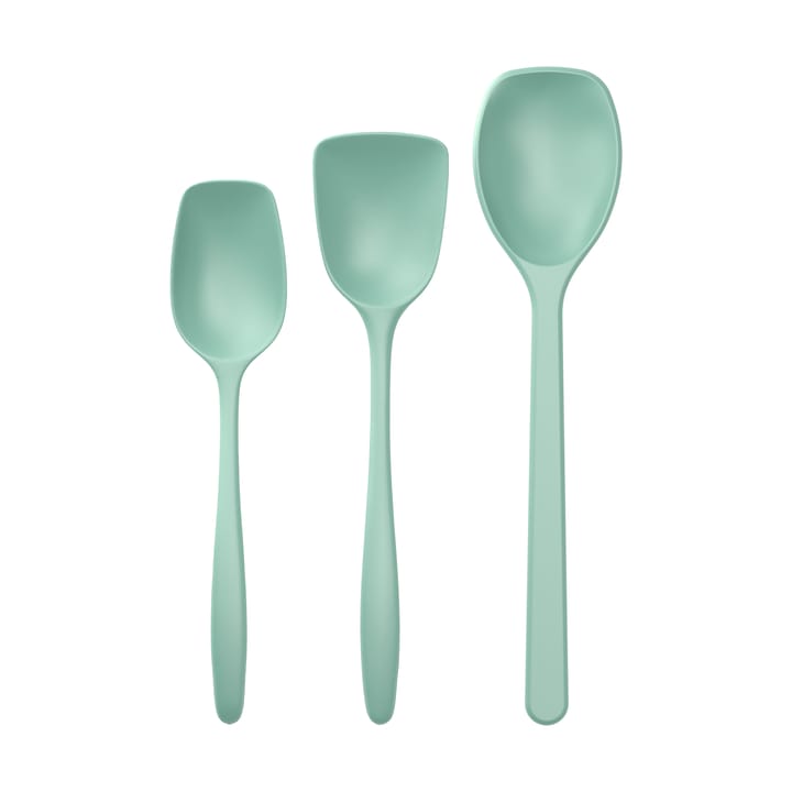 Classic Kochlöffel-Set 3-Teile, Nordic green Rosti