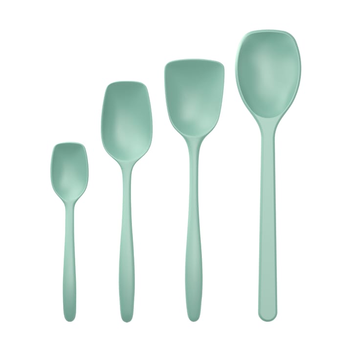 Classic Kochlöffel-Set 4-Teile - Nordic green - Rosti