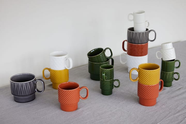 Coffee & More Kaffeetasse 2er Pack, Gelb Sagaform