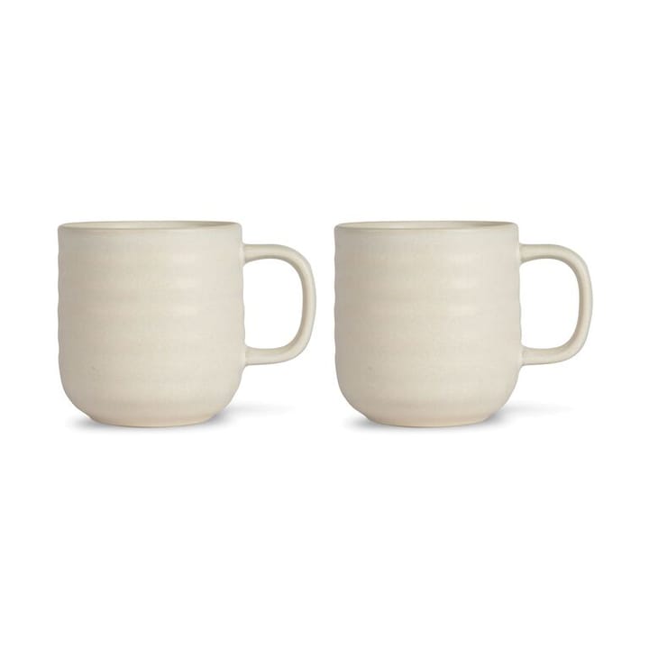 Ellen Tasse 37 cl 2er Pack, Off white Sagaform