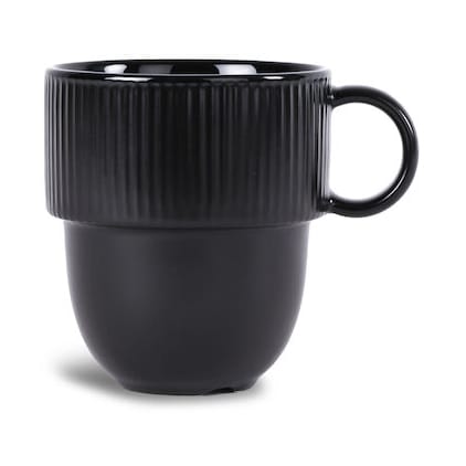 Inka-Tasse mit Henkel 27 cl, Schwarz Sagaform