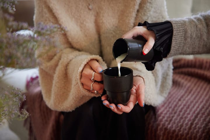 Inka-Tasse mit Henkel 27 cl, Schwarz Sagaform