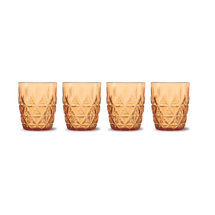 Picknick Juni Wasserglas 28 cl 4er-Pack - Amber - Sagaform